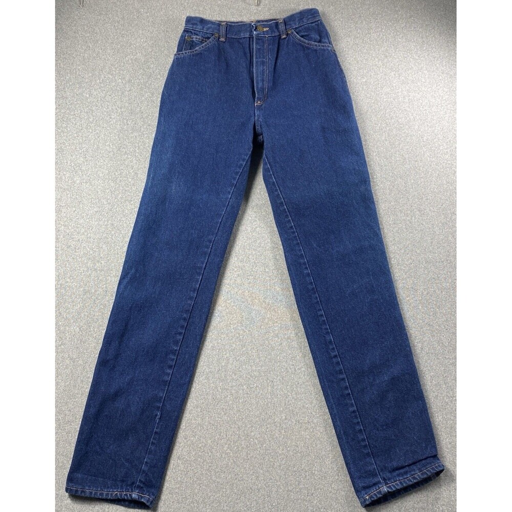 Vintage Rustler Jeans Juniors Size 11  Straight Western Made In USA